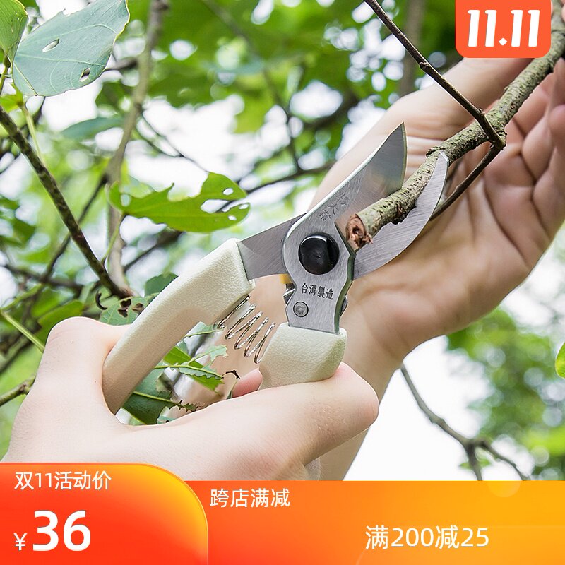 台湾进口修枝剪果树花枝树枝剪果修剪树枝果枝剪园丁园林园艺剪刀|msdalam kategori penghantaran bunga/bunga simulasi/tumbuhan berkebun, Gardening Supplies, berkebun/pisau/Shears/Saw (baru), gunting - dari Buy2taobao.com untuk memberikan perkhidmatan ejen Taobao profesional membeli