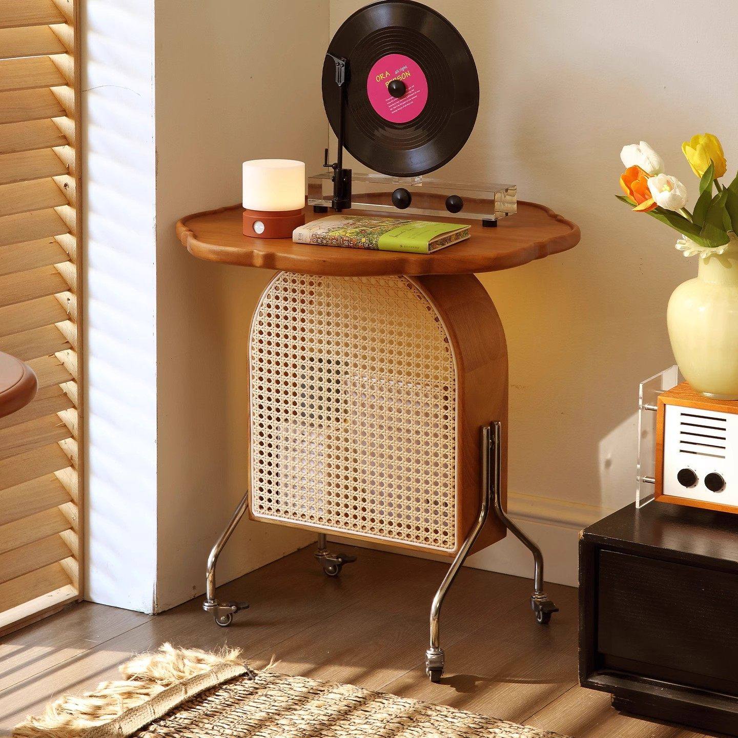 实木茶几客厅移动零食小推车卧室床头柜阳台角几小户型沙发边几,住宅家具,移动边几/推车,淘宝优惠券,粉丝福利购,淘宝优惠卷