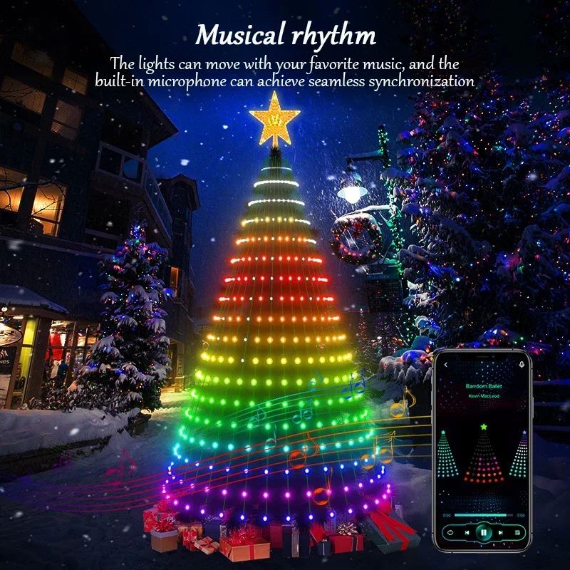 2.1M LED Christmas Tree Decorative Light Lntelligent IDeal L