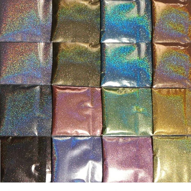 1/128  5g Holographic Rainbow Extra Fine Glitter Powder Dazz