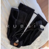 皮草外套 RUBBIT甄选西班牙一级拉贡 皮毛一体中长款 洋气轻奢