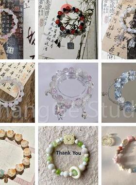 ChangGe Studio 超仙蝴蝶手链ins小众银蝶手链送闺蜜好友高颜值礼