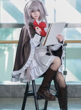 杏花弦月 galgame 游戏千恋万花丛雨 风又音理cos服装全套