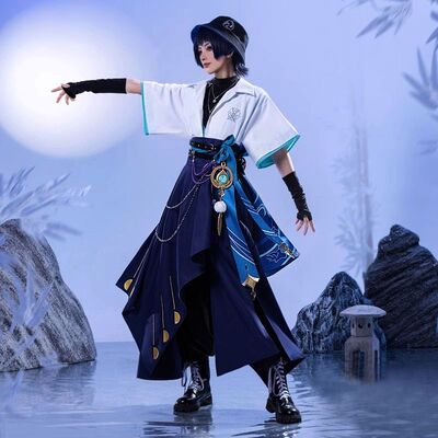 原神cos服流浪者散兵套装