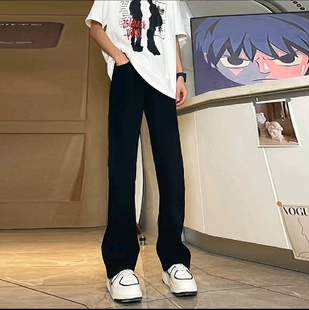 FYXGKLY0213 耐磨透气亲肤水洗微喇中腰 美式 极简风修身