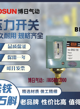 压力开关空气压力控制器BNS系列NS -103-106-110-120-130博日气动