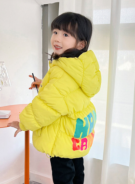 宝宝羽绒服女童加厚冬季新款儿童羽绒服短款小童装外套22140