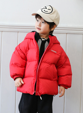 宝宝羽绒服男童短款2024冬新款1-3-6-8岁小童羽绒服女童装23806