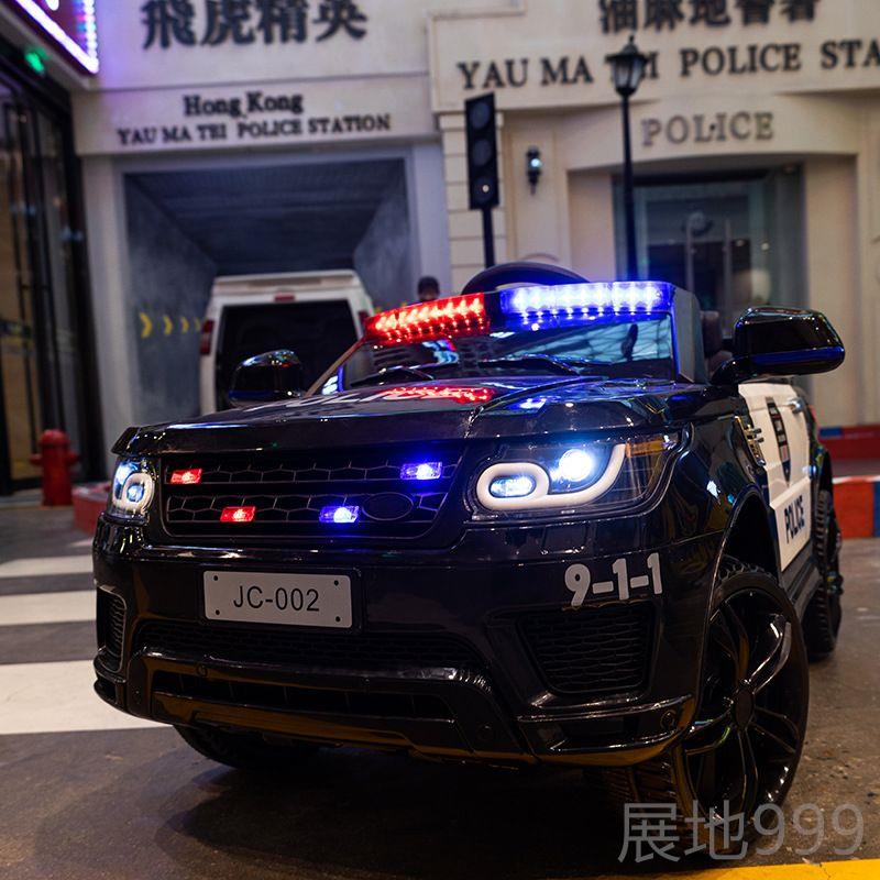 高档儿电动车四轮童四驱汽车女小童孩带男遥控玩具车可坐人宝宝警