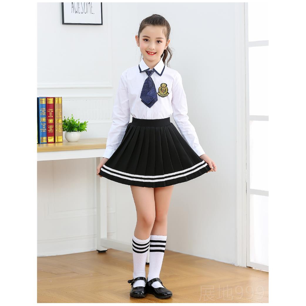 高档儿童演出服中小学生大合唱服装合校服诗朗诵儿表演幼服唱歌团