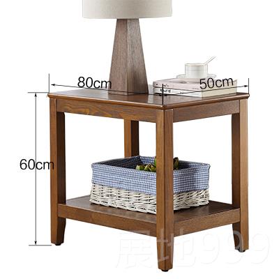 高档式沙发边柜侧约边柜简美客厅边几实木角几物小桌子茶几家用置