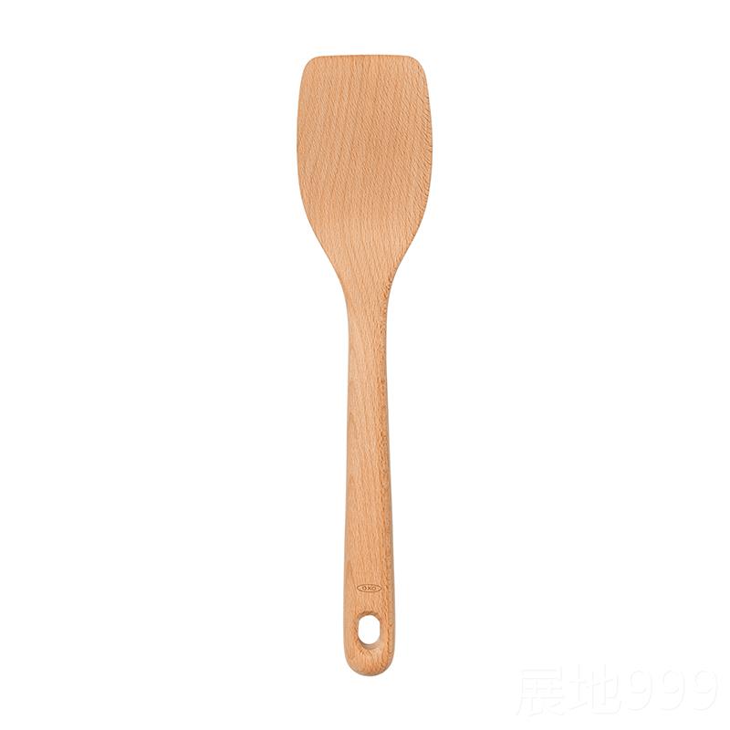 高档OXO奥长锅秀木铲无锅铲炒菜柄不粘专用铲子厨具耐高温家用漆