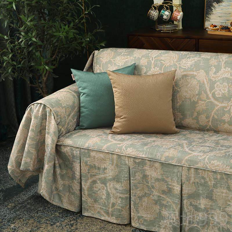 高档沙防猫抓沙发巾全盖布发套防尘罩布艺垫美式欧通式现代风格四,居家布艺,沙发垫,淘宝优惠券,粉丝福利购,淘宝优惠卷