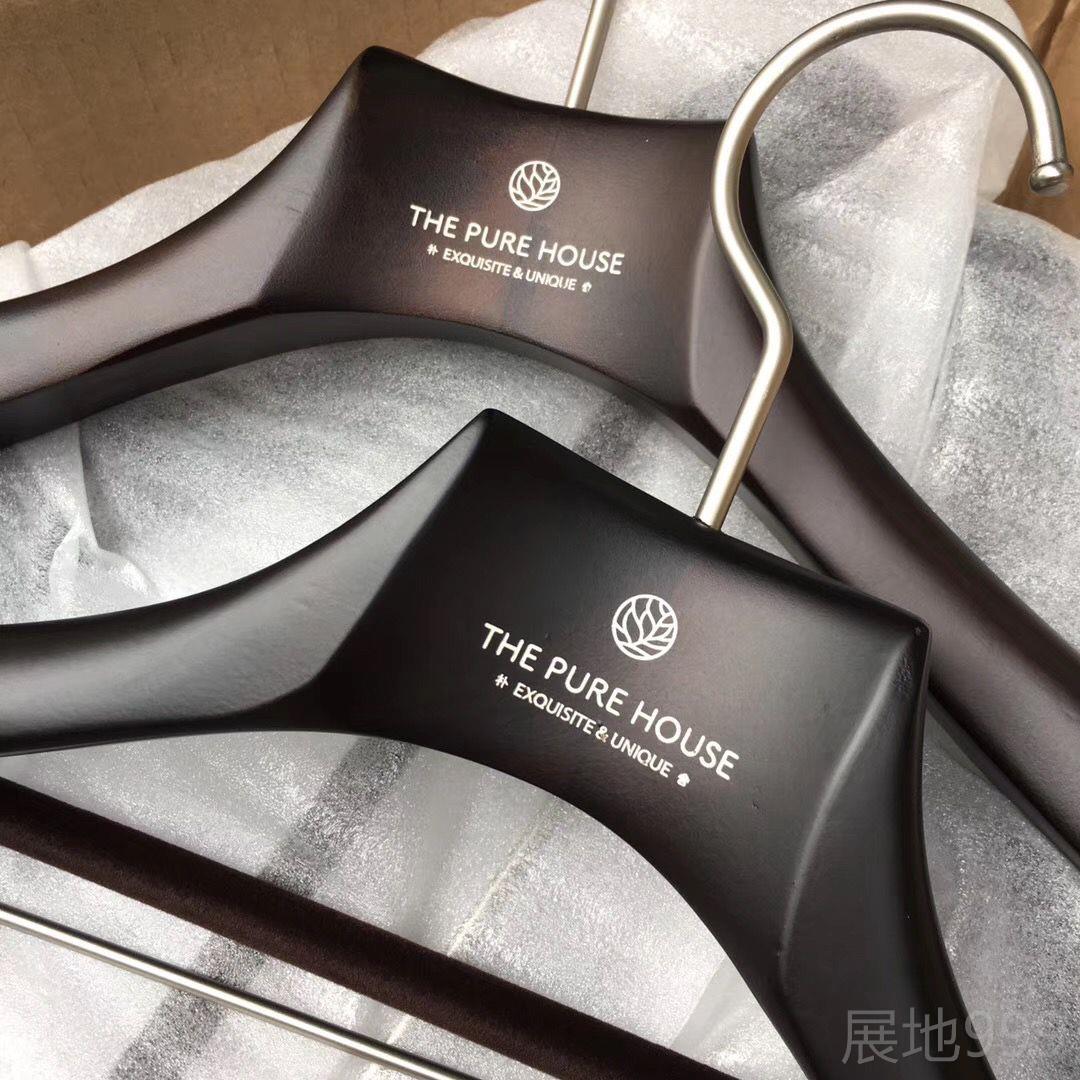 高档现高痕档实木架衣架男装宽肩无实木衣撑西服衣架西装木质货衣