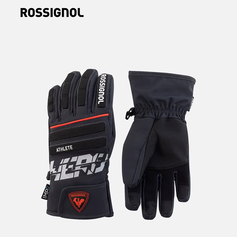 ROSSIGNOL金鸡儿童2526滑雪手套IMPR保暖防寒疏水分指hero手套