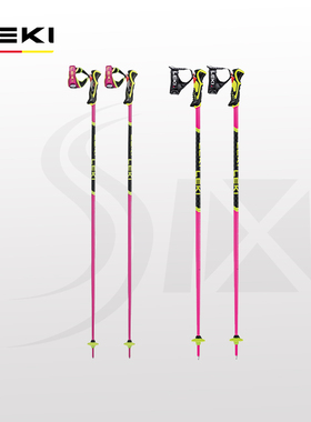 正品LEKI 25-26新款小回转雪杖成人青少年竞技双板WCR LITE SL 3D