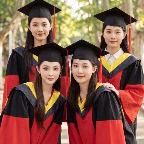 学士服大学生文科本科硕士服