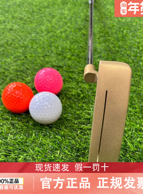 PING高尔夫球杆男士推杆ANSER BLK一字推杆直条形金色golf putter