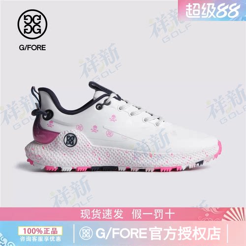 26新品GFORE高尔夫女鞋SPIKELESS MG4+O2系列运动鞋印花G4女鞋