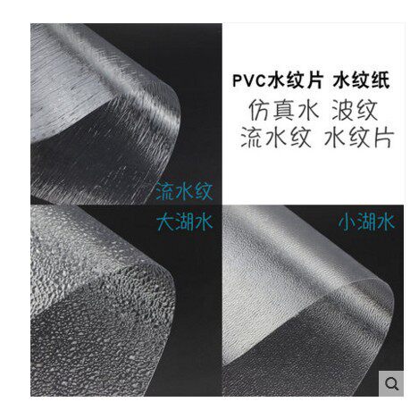 包邮模型装饰水面 水纹纸水纹片胶片 河水纹 湖水纹 流水纹
