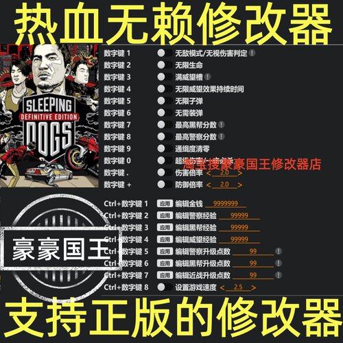 STEAM热血无赖超级修改器