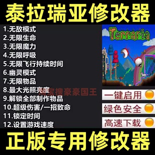 泰拉瑞亚辅助联机修改器 PC电脑Steam科技工具辅助解锁制作物品