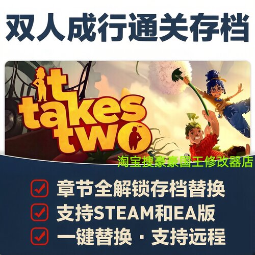 Steam正版双人成行通关存档