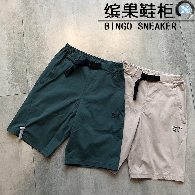 缤果鞋柜锐步Reebok男子经典简约运动休闲短裤五分裤FS8849-8848