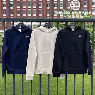 缤果鞋柜锐步Reebok男子纯棉加绒连帽卫衣套头衫GR9209-9197-9194