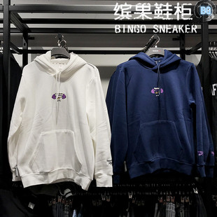 缤果鞋柜锐步Reebok纯棉加绒男女款连帽卫衣套头衫举重狮GK1532