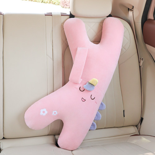 车载抱枕儿童防勒脖头枕睡枕可爱