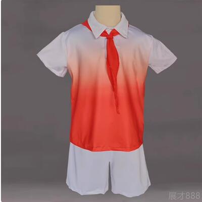 正品少年唱有舞蹈演出祖国有我火炬红领巾洋装服装小服学志生合服