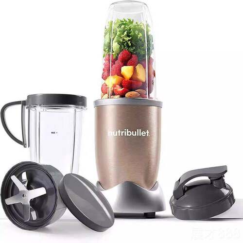 正品美国Nutr汁iBullet90机w 600w破壁机家用榨料理机搅拌机宝宝0