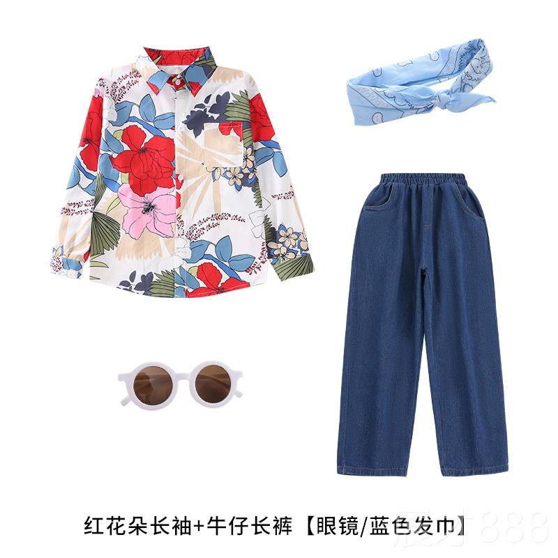 正品儿港式表演业服装印花童衬幼衫小学生啦啦队儿园毕班摄影表演