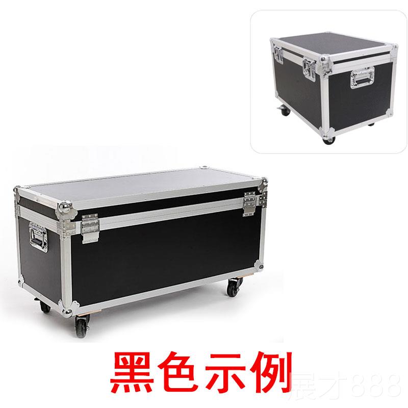 正品定制推屏车工具箱铝合金箱仪器样品箱电脑主机幕盒手包装定制图片