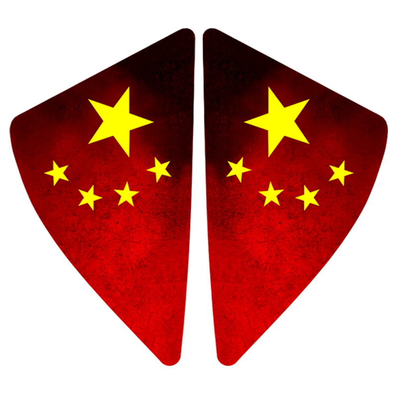 汽车后三角侧窗小窗个性玻璃贴膜