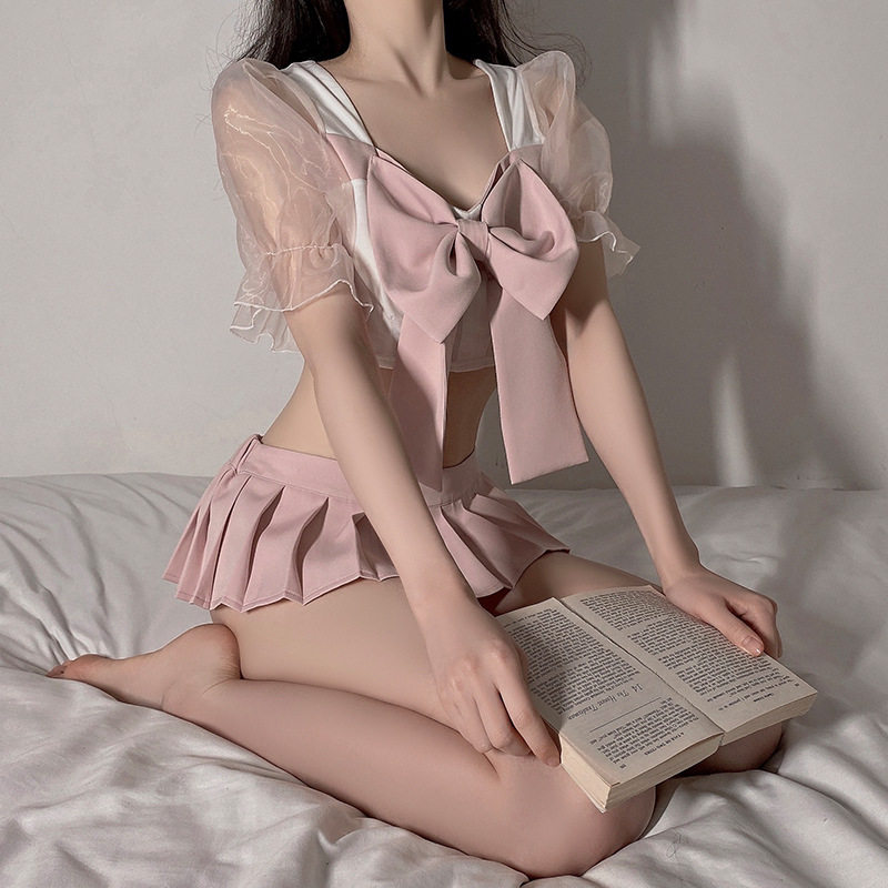 夏日jk水手服性感jk学生制服套装