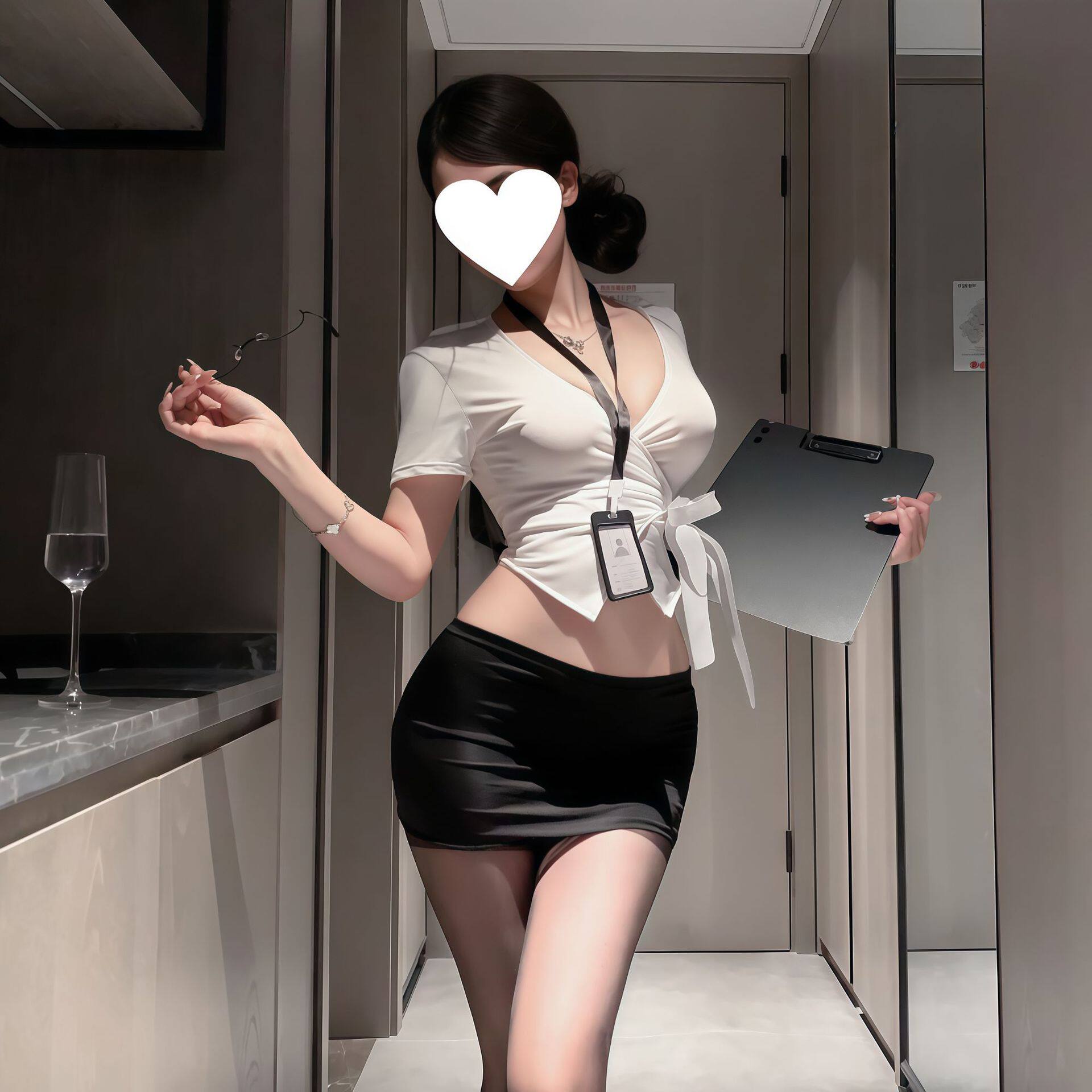 情趣为内衣性感秘书装包臀裙角色扮演办公室职业制服套装情调诱惑