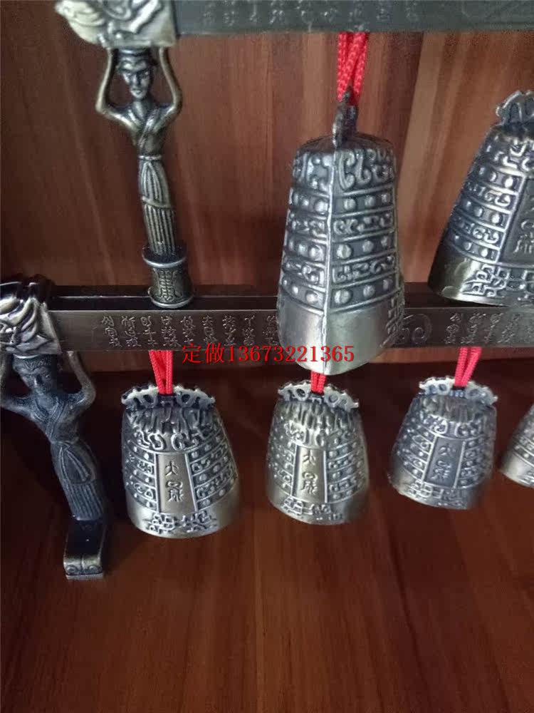 河北汉唐纯铜双层编钟婚庆婚礼 迷你桌面摆件家居装饰仿古青铜器在类目 家居饰品, 摆件中 - 来自Buy2taobao.com提供专业的淘宝代购服务