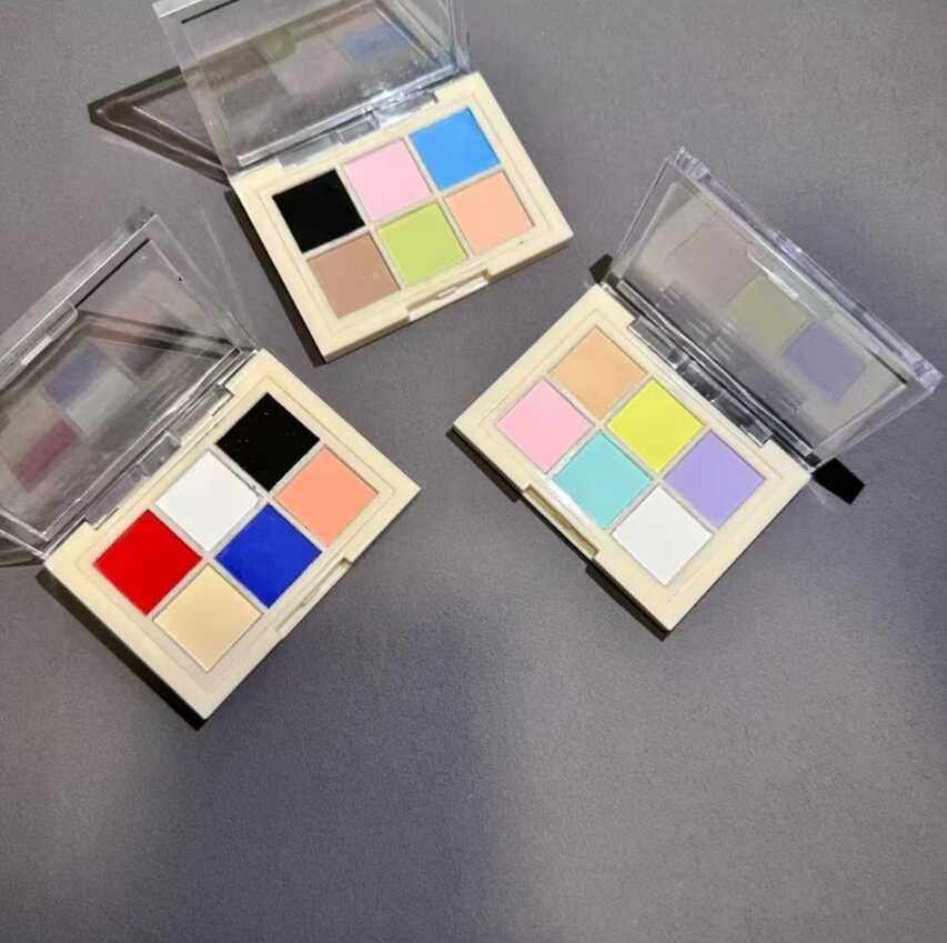 青涩色彩六色盘01花色02抽象03马卡龙04轻微变色龙05/06/07眼影盘