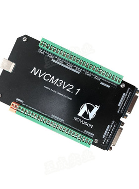 新款USBMACH3接口板6轴控制 mach3控制卡，NVCM支持手脉
