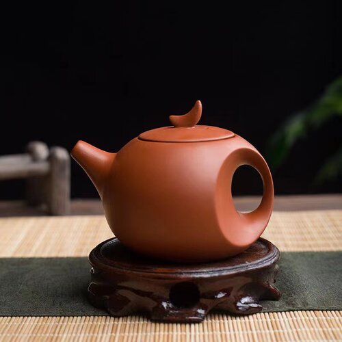 宜兴朱泥紫砂壶单壶手工功夫茶壶陶瓷过滤小号茶壶西施壶泡茶茶具