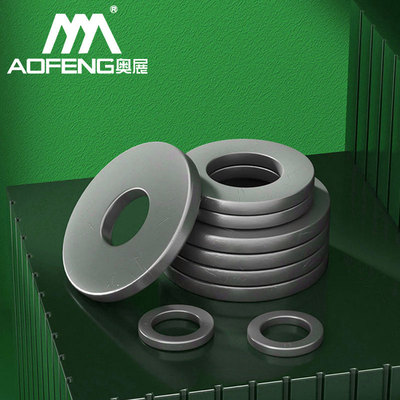 304/316/316L不锈钢平垫片圆形DIN125金属垫圈M3M4M5M6M8M10-M36