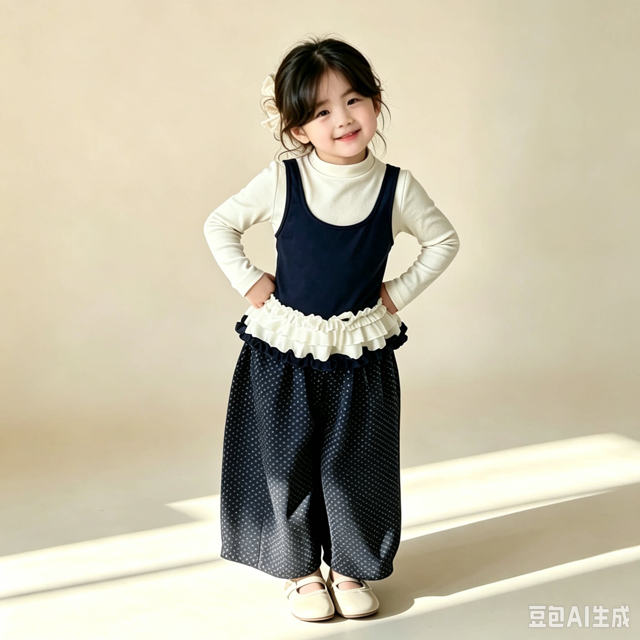 女童卫衣裙打底裤套装2026秋打底裤
