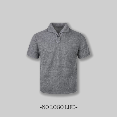 NOLOGO正肩polo短袖男