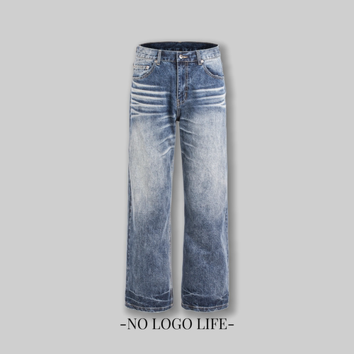 NOLOGO内华达07牛王猫须牛仔裤