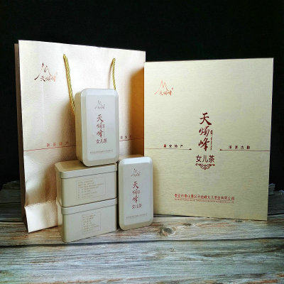 山东特产泰山女儿茶泰山天烛峰女儿茶高山绿茶礼盒装
