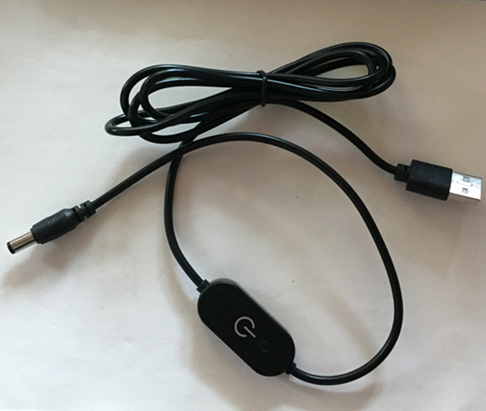 开关线上开关无极记忆触摸智能开关USB开关线5v筏钓灯调光1.5米