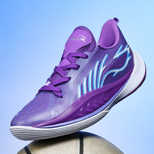 音速13篮球鞋儿童减震轻弹小码夜光球鞋男学生实战比赛摩擦有声音