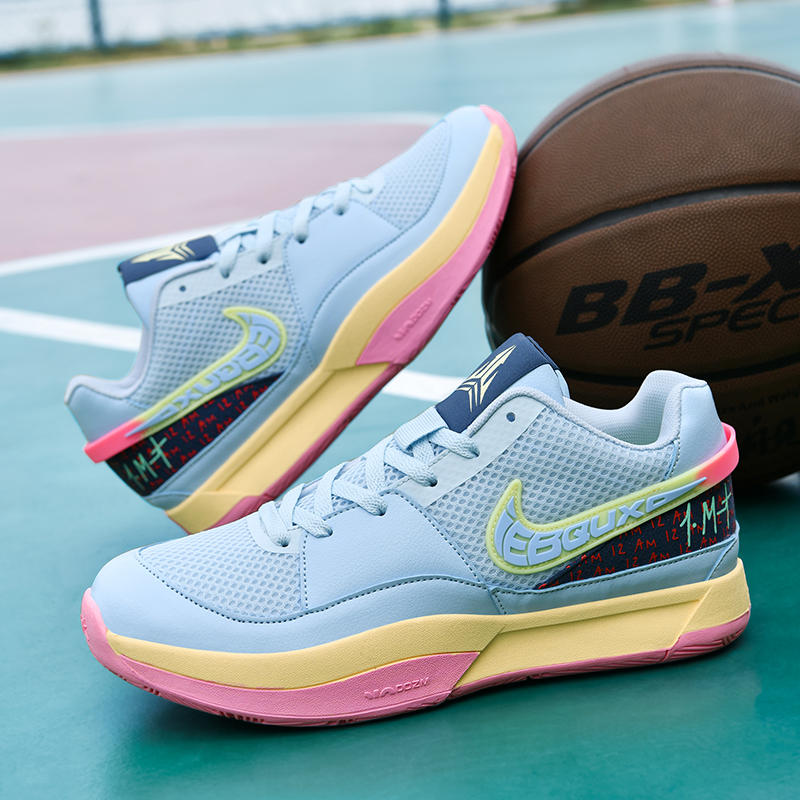 莫兰特一代实战篮球鞋摩擦有声音气垫减震青少年防滑耐磨莆田鞋男